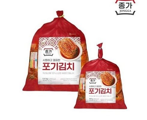 추천하는 중부식 포기김치 11kg  열무김치 증정 900g  리뷰 추천