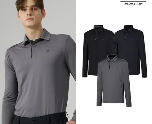 방송인기상품 DKNY GOLF 24SS 남성 긴팔 카라티셔츠 3종 강력추천