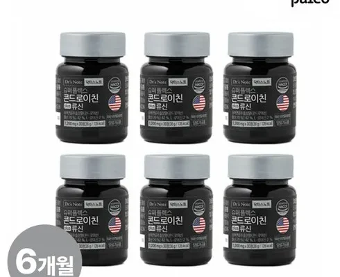 다른 고객님들도 많이 보고 있는 팔레오 슈퍼플렉스 콘드로이친 plus 류신 6박스  6박스 베스트상품